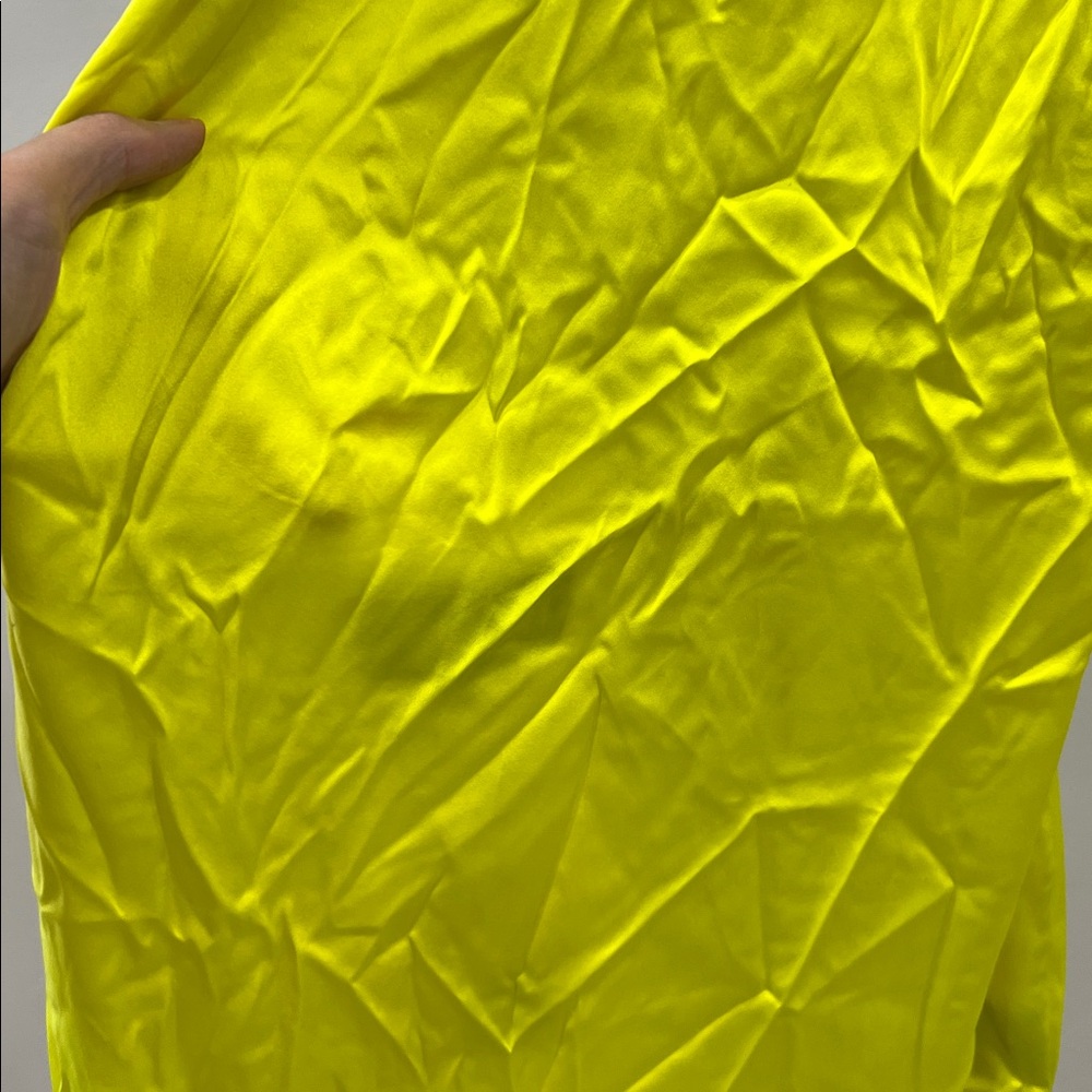 SER.O.YA MARISSA SILK DRESS lime - Picture 11 of 12